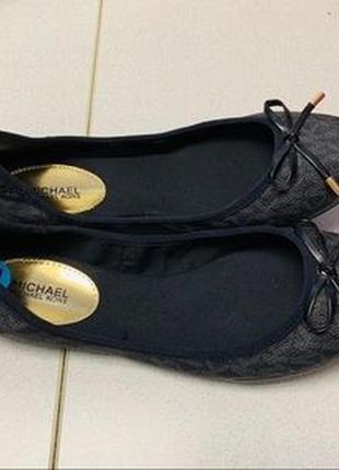 Ідеальні шкіряні балетки michael kors