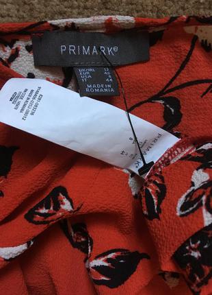 Ярко красное платье от  primark4 фото