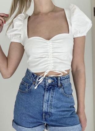 Блуза сорочка топ zara