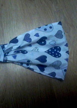 Косинка панама різні кольори та принт.повязка косынка.