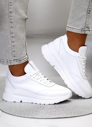 Стильные натуральные кроссовки натуральная кожа и замша4 фото