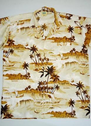 Гавайська сорочка barbados гавайка (xl-xxl)