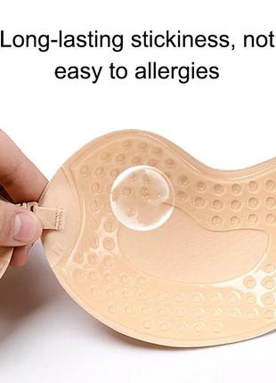 Силиконовый бюстгальтер, невидимый бюстгальтер без спинки fly bra5 фото