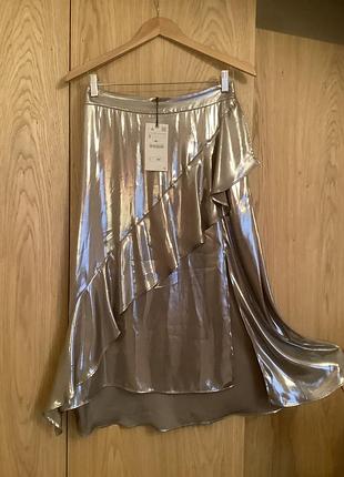 Трендовая юбка миди zara