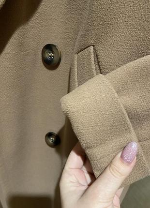 Кашемірове пальто кольору кемел6 фото