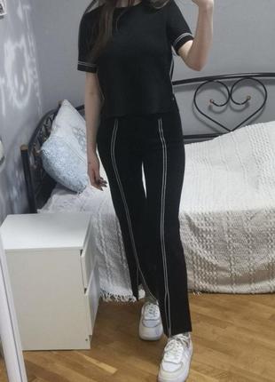 Костюм zara чорний