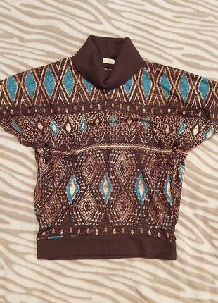 Кофта тоненький трикотаж кофточка кажан