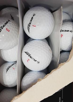 Новые мячики для гольфа dunlop tour soft 19  шт2 фото