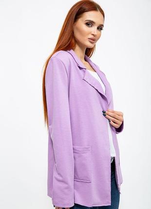 Кардиган жакет накидка пиджак сиреневыйцвет 4 цвета - s m l xl  44-46 46-482 фото