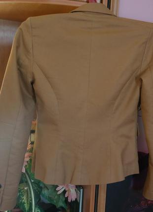 Женский коричневый пиджак reserved4 фото