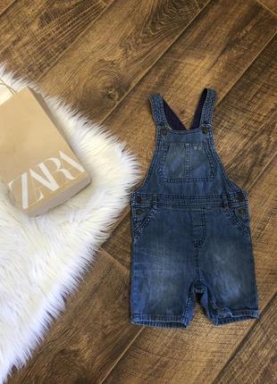 Стильний джинсовий комбінезон h&m 92