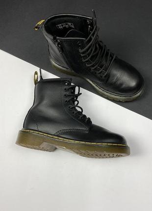 Детские высокие ботинки dr martens delaney lace softy original сапоги