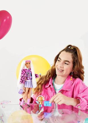 Шарнірна ексклюзивна екстра барбі barbie extra doll 8, оригінал маттел7 фото