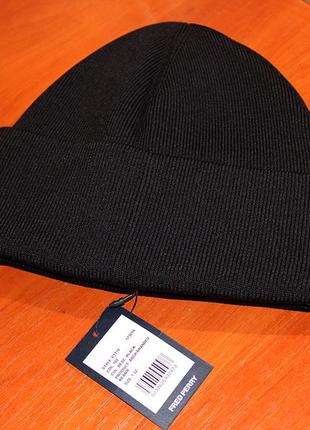 Fred perry arch branded beanie шапка оригніал унісекс чорна7 фото