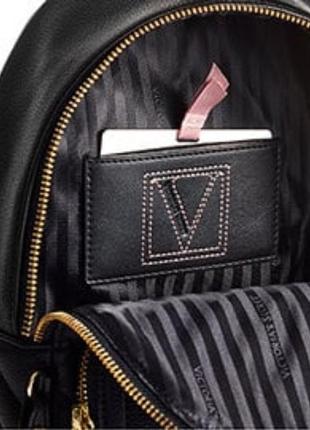 Ідея для подарунка 🎁стильный городской рюкзак victoria small backpack премиум коллекция victorias secret виктория сикрет вікторія сікрет оригинал4 фото