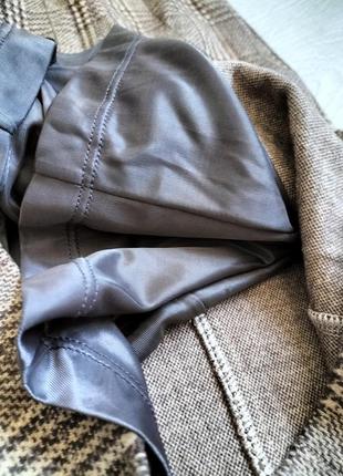 Тёплый сарафан гусиная лапка на подкладке!9 фото