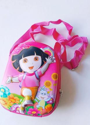 Детская сумочка с 3d изображением даша путешественница1 фото