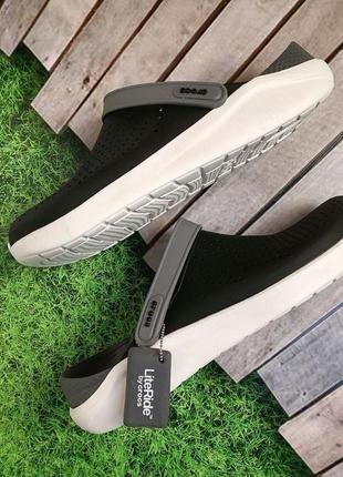 Чоловічі крокси сабо crocs literide clog чорні