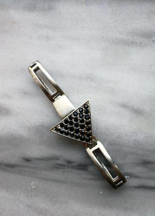 Оригинальный браслет стильный минимализм треугольник геометрия3 фото