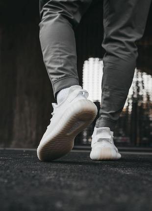 Кросівки yeezy boost 350 v2 white кросівки 4