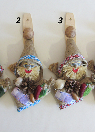 Оберіг підвісний домовик на лопатці3 фото