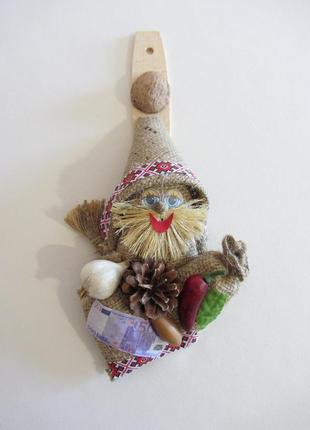 Оберіг підвісний домовик на лопатці6 фото
