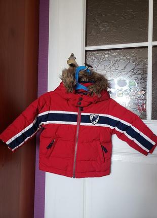 Брендовий демісезонна куртка tommy hilfiger 12-18 міс