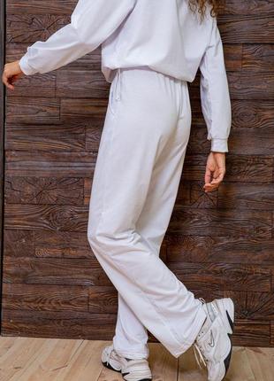 Белый спортивный костюм женский7 фото