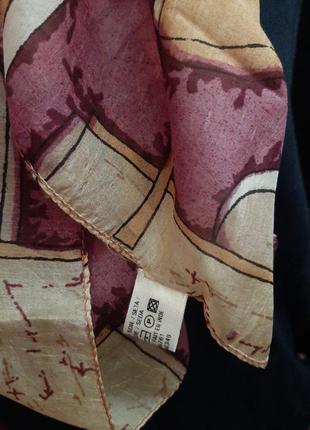 Красивый шелковый платок индия2 фото