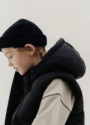 Непромокальний стьобаний жилет zara