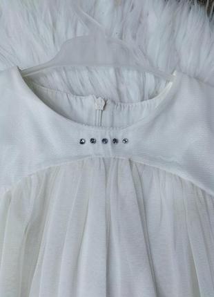 Нарядное краивое крктое платье накидка набор болеро кофта на девочку6 фото