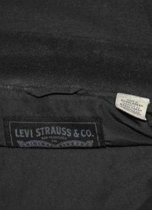 Стильная куртка бомбер ветровка levi strauss&co оригинал9 фото