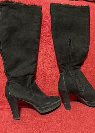 Прекрасные женские тёплые сапожки