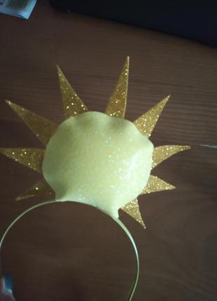 Сонечко солнышко лучик ободок1 фото