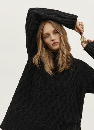 Офигенный шерстяной свитер оверсайз мериноса и альпака от paul smith