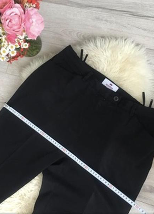 Черные брюки//укороченные брюки большой размер2 фото
