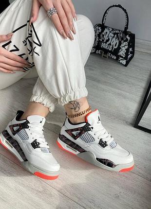 Nike air jordan 4 жіночі кросівки найк аїр джордан