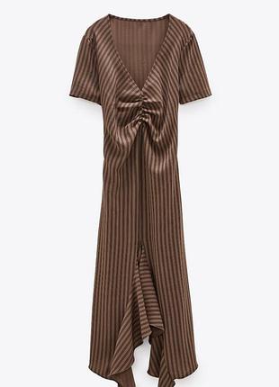 Сукня зі складанням zara 2