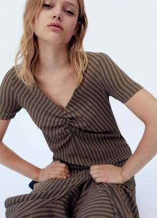 Сукня зі складанням zara 3