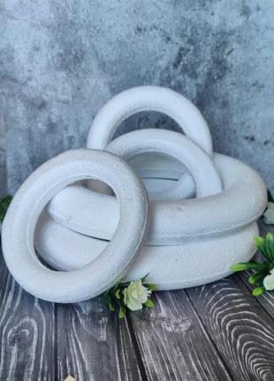 Пенопластовая заготовка венок основа для венчика кольцо пенопласт