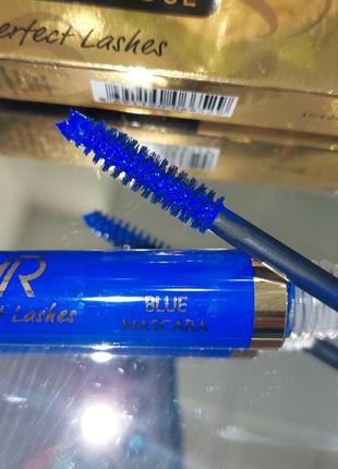 Туш для вій golden rose синя perfect lashes blue голден роуз2 фото