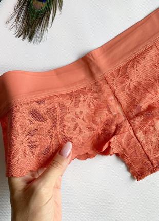 Кружевные трусики victoria’s secret pink оригинал трусы виктория сикрет