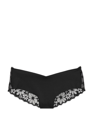 Бесшовные трусики victoria’s secret оригинал чёрные бразилианы виктория сикрет