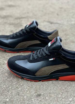 Замшавые кроссовки puma5 фото