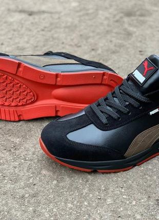 Замшавые кроссовки puma2 фото