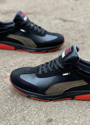 Замшавые кроссовки puma4 фото