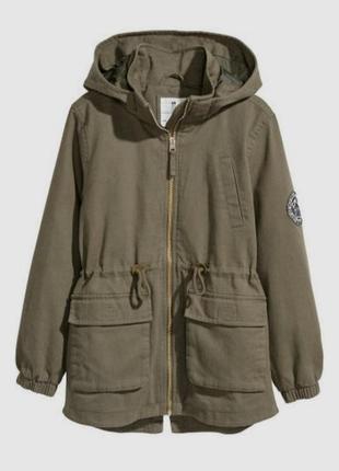 H&m парку, легка куртка, стиль мілітарі, легка куртка