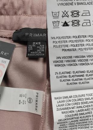Штани штани кюлоти нові рожеві стильні primark 2xs4 фото