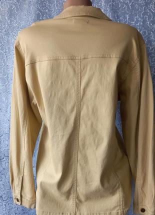 Коттоновый пиджак размер 48-507 фото