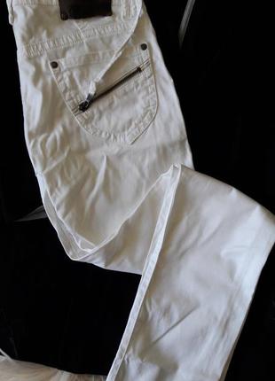 Итальянские белые джинсы einstein1 фото